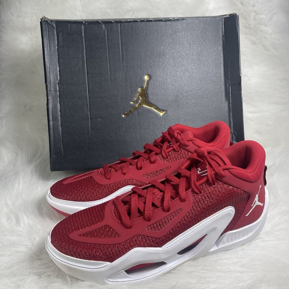 Nike Jordan Tatum 1 TB University Red White Basketball Shoes Men 11.5
